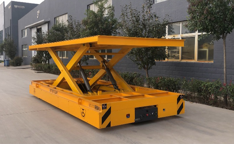 軌道平車廠家為您介紹軌道式電動平車軌距