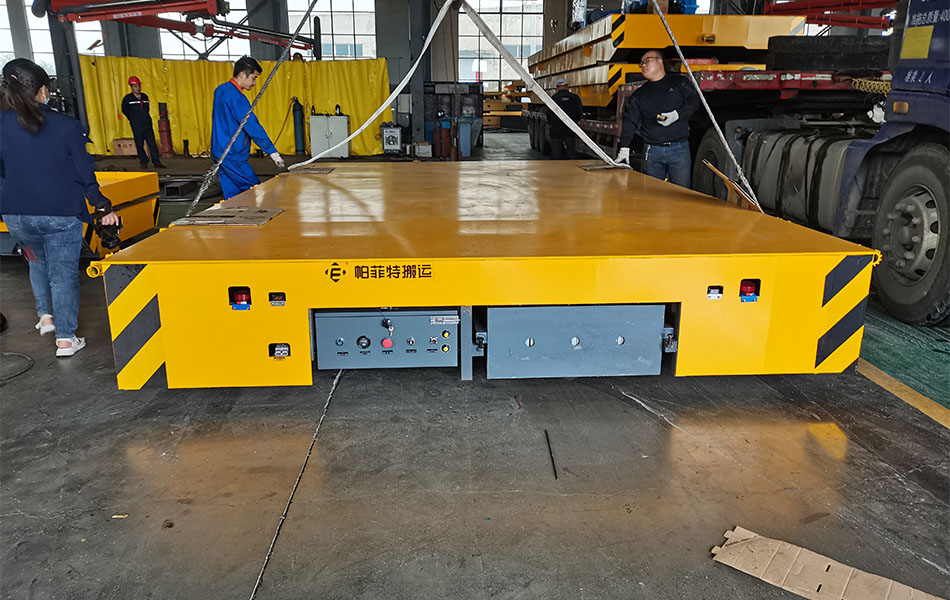 工業物料轉運軌道電動平車廠家淺談：電動平車鏈條如何進行調整？