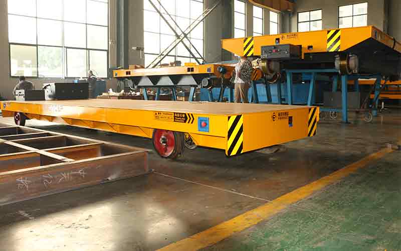 大噸位AGV電動平車智能搬運