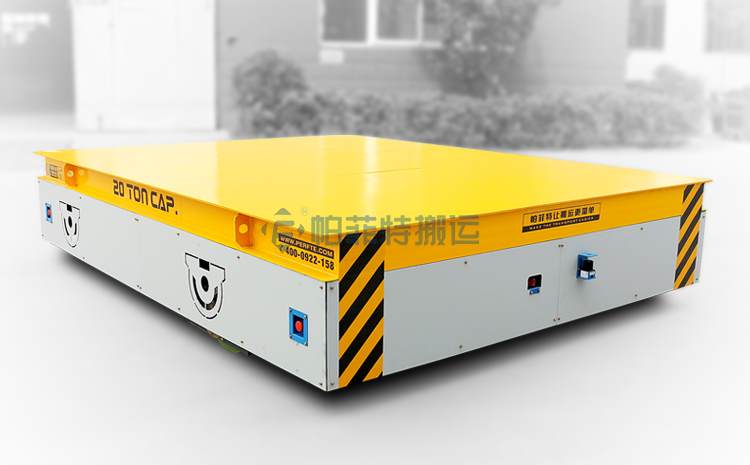 恭喜帕菲特在濟南成功交付一臺20噸電動平板車