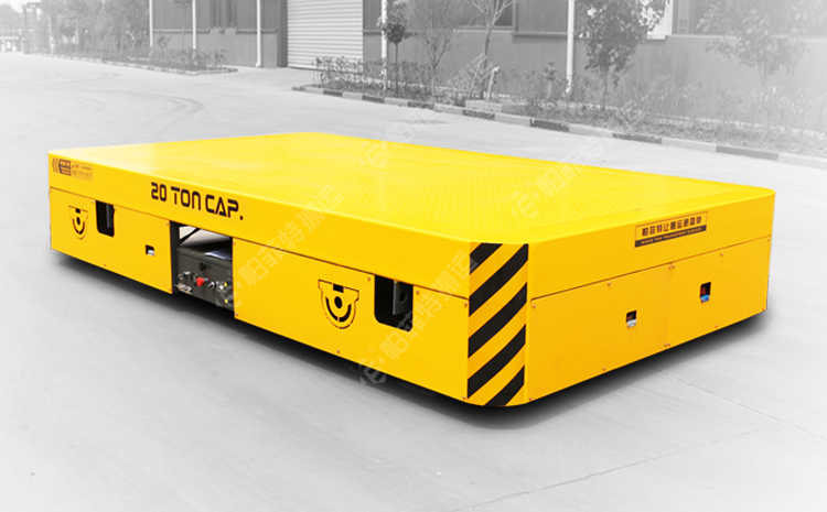 湖南邵陽(yáng)：帕菲特交付1臺(tái)車(chē)間無(wú)軌膠輪電動(dòng)平車(chē)