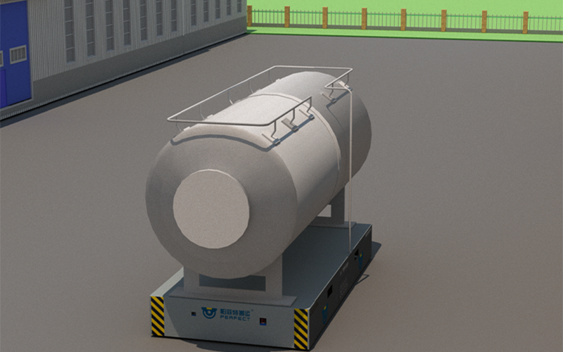 山西太原30噸蓄電池電動(dòng)平板車驗(yàn)貨成功