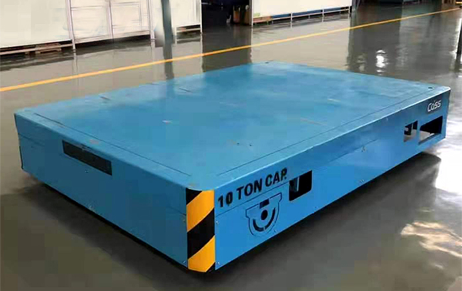 山西20噸無軌平車發貨成功